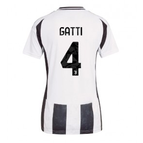 Juventus Federico Gatti #4 Hemmatröja Dam 2024-25 Kortärmad